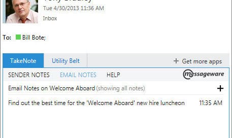 TakeNote-EmailNotes