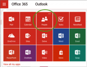 export office 365 contacts web app